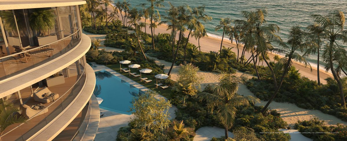 1. Oceanfront Pool Birdseye