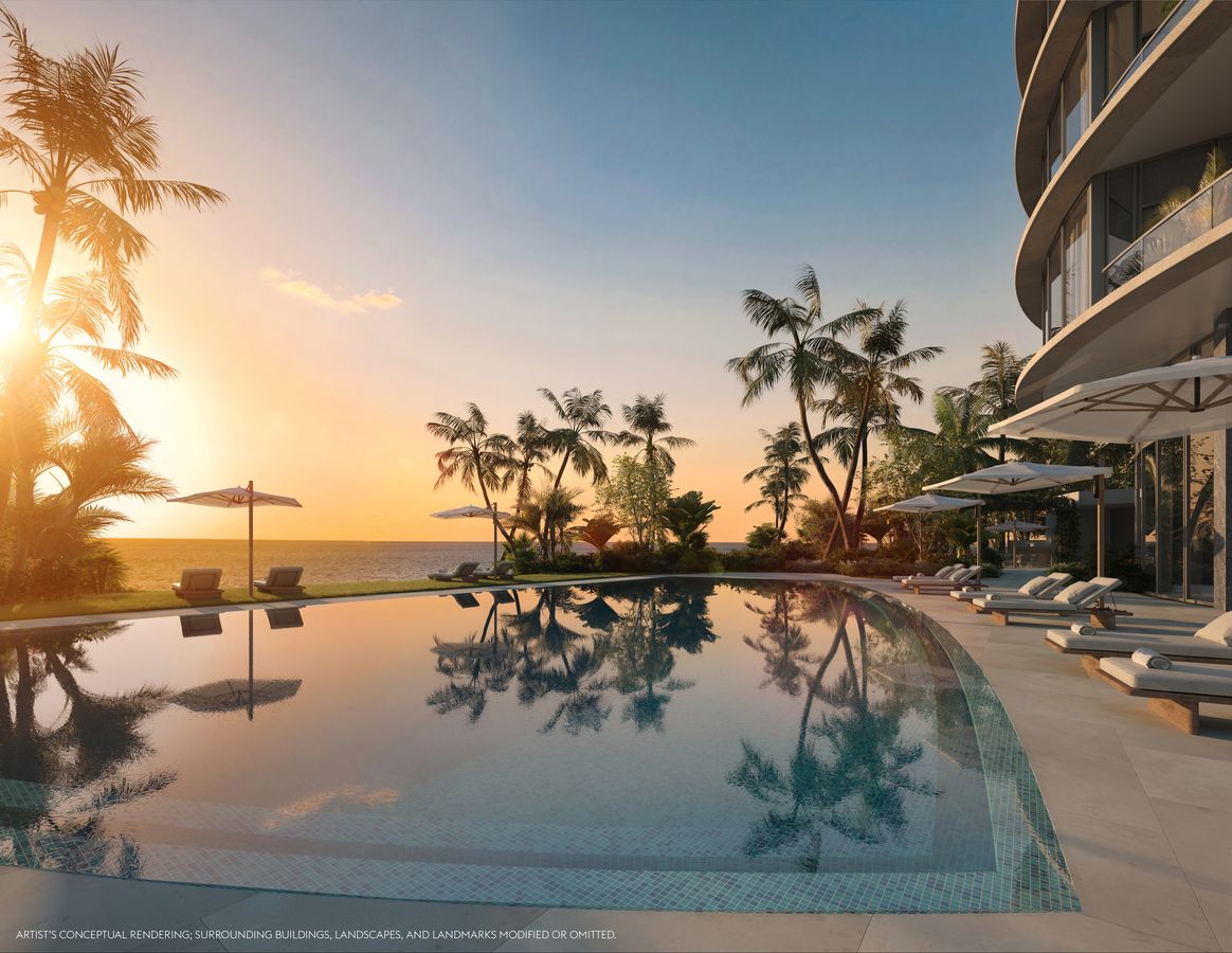2. Oceanfront Pool Sunrise 2