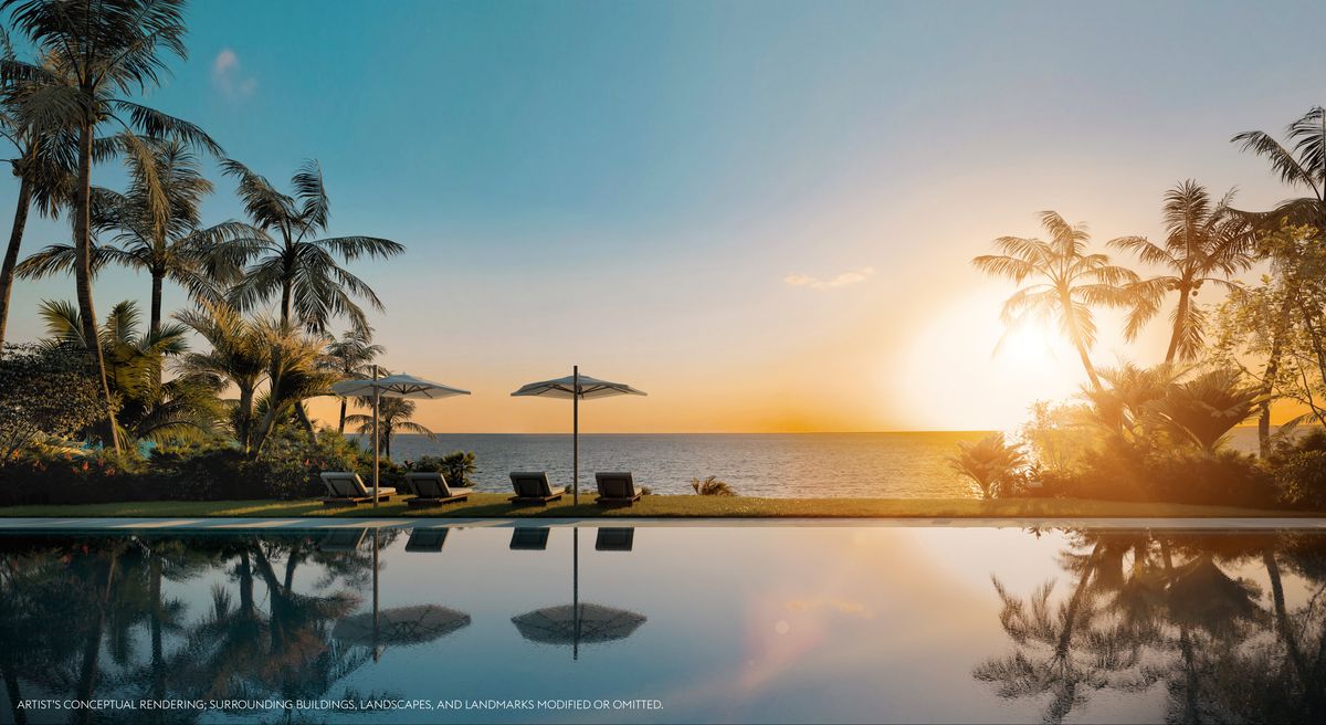 3. Oceanfront Pool Sunrise Wide