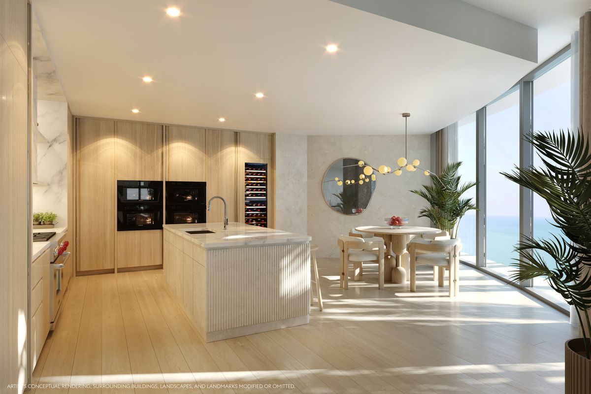 Residence A Kitchen and Breakfast Area